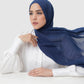 Everyday Twill Shawl - Medieval Blue