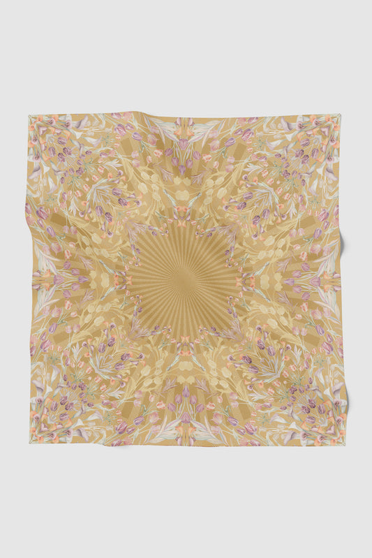 Tulip Voile Square - Honey