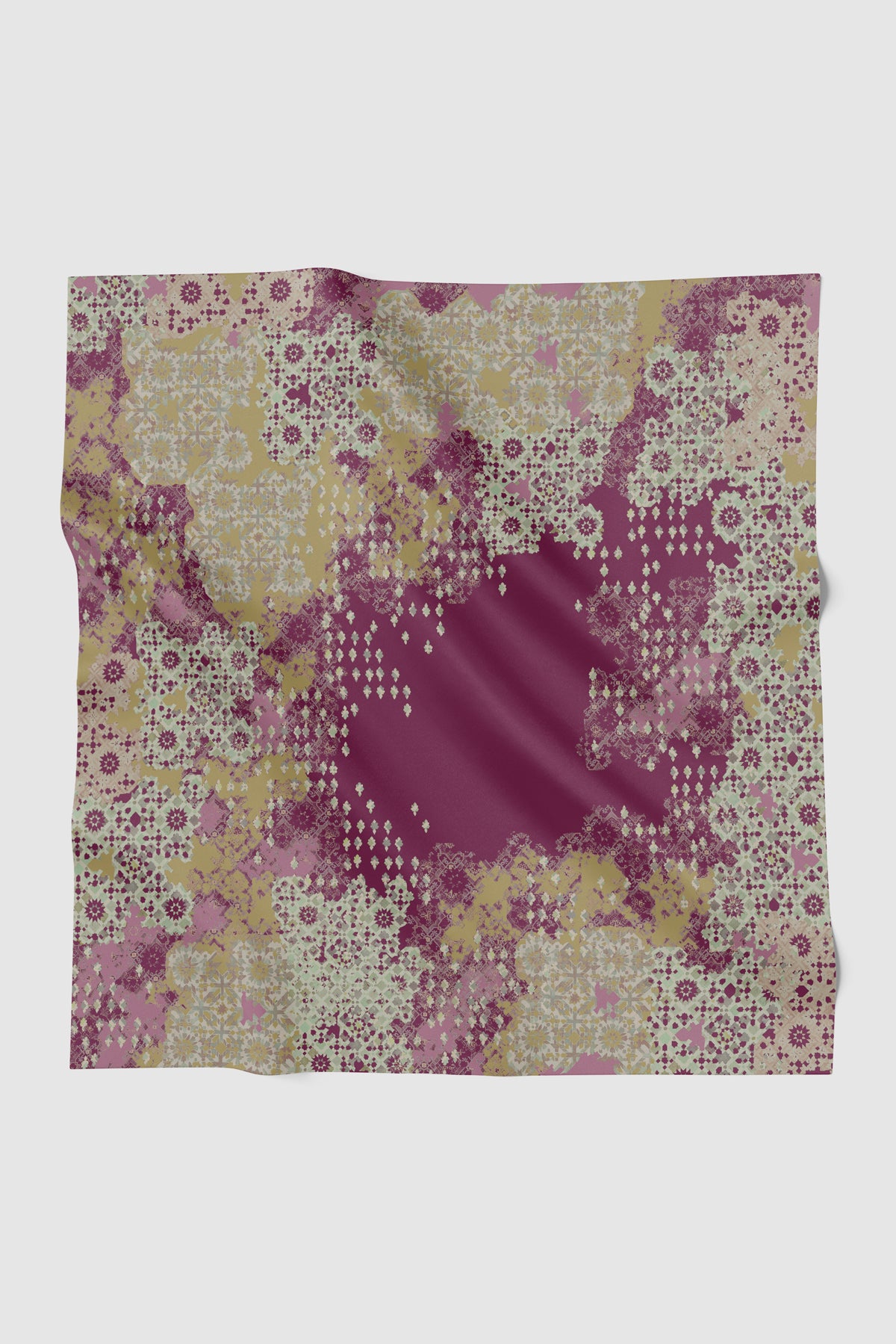 Moroccan Jacquard Voile - Grape