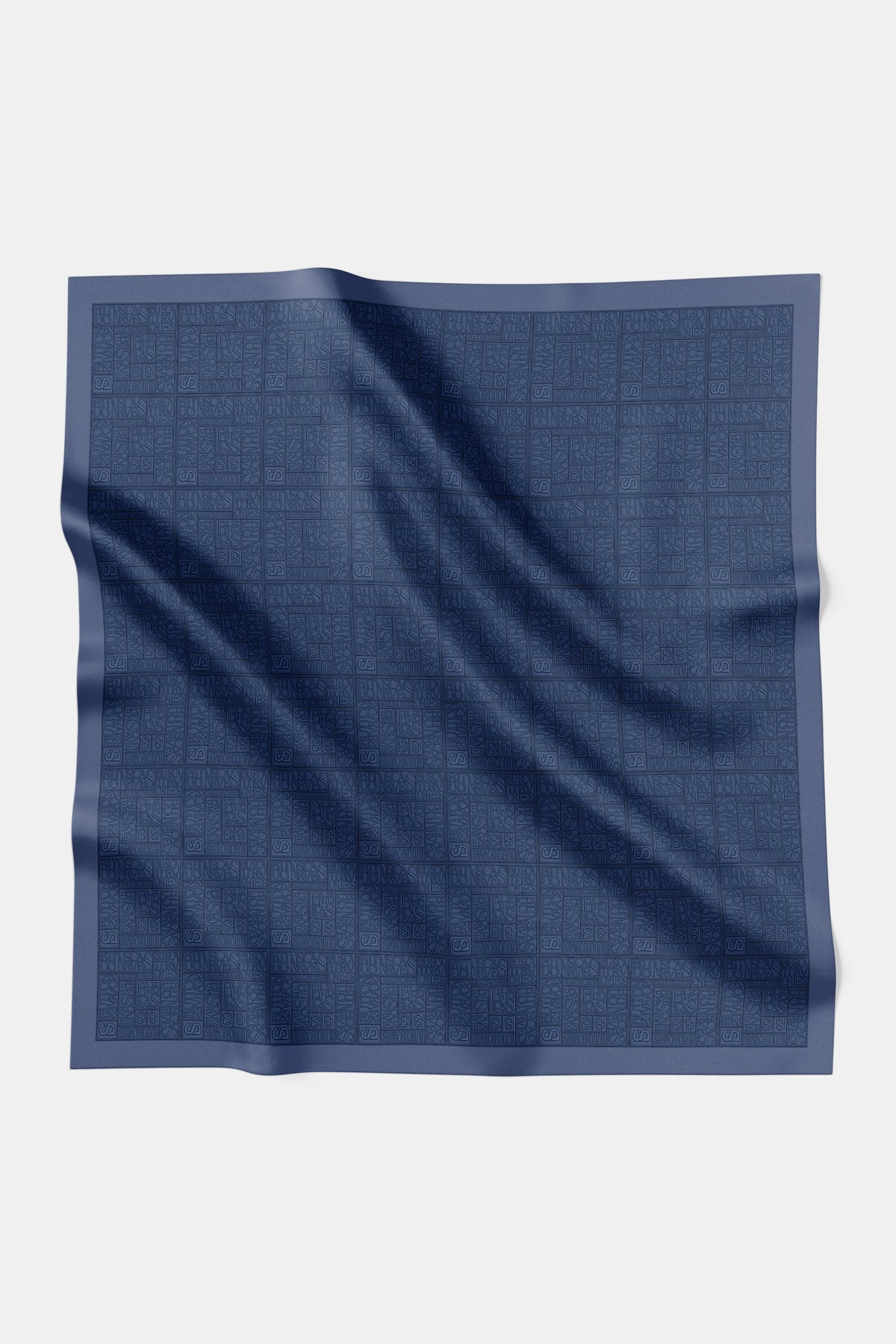 Typograph Square - Estate Blue