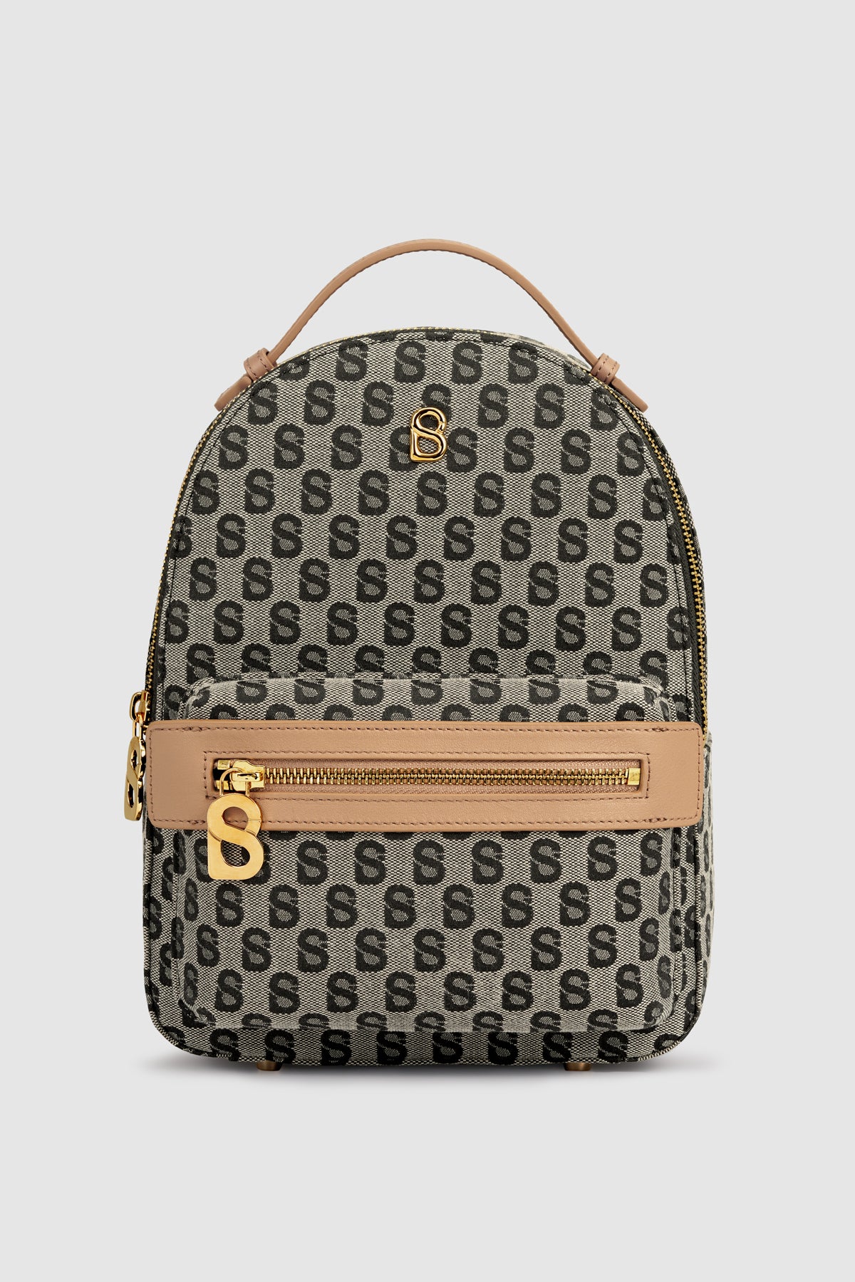 10170597278008-Monogram Backpack - Brown