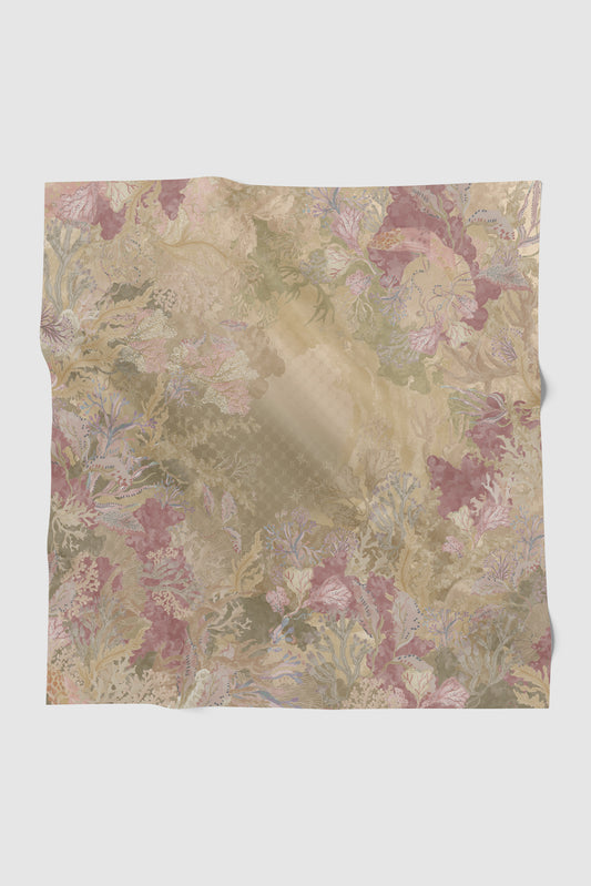 Under The Sea Voile Square - Seaweed