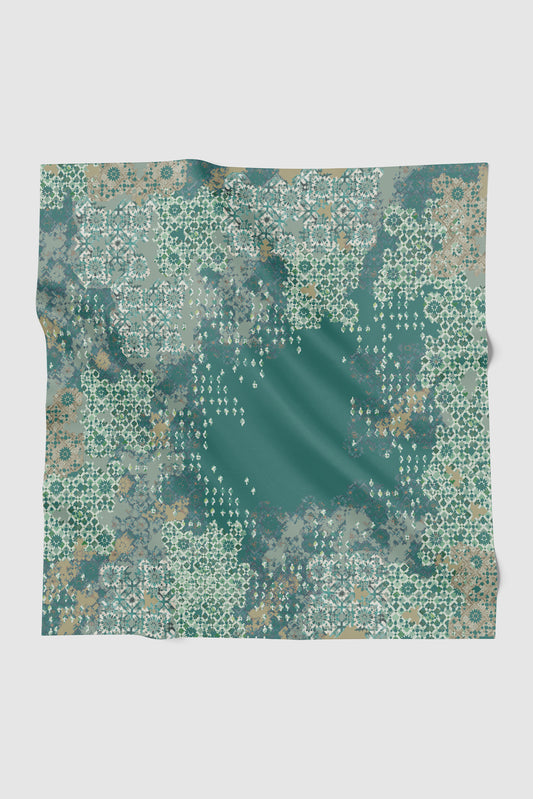 Moroccan Jacquard Voile - Evergreen