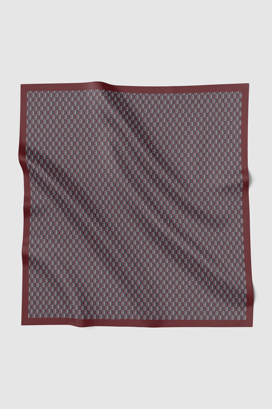 Prism Voile Square - Red Velvet