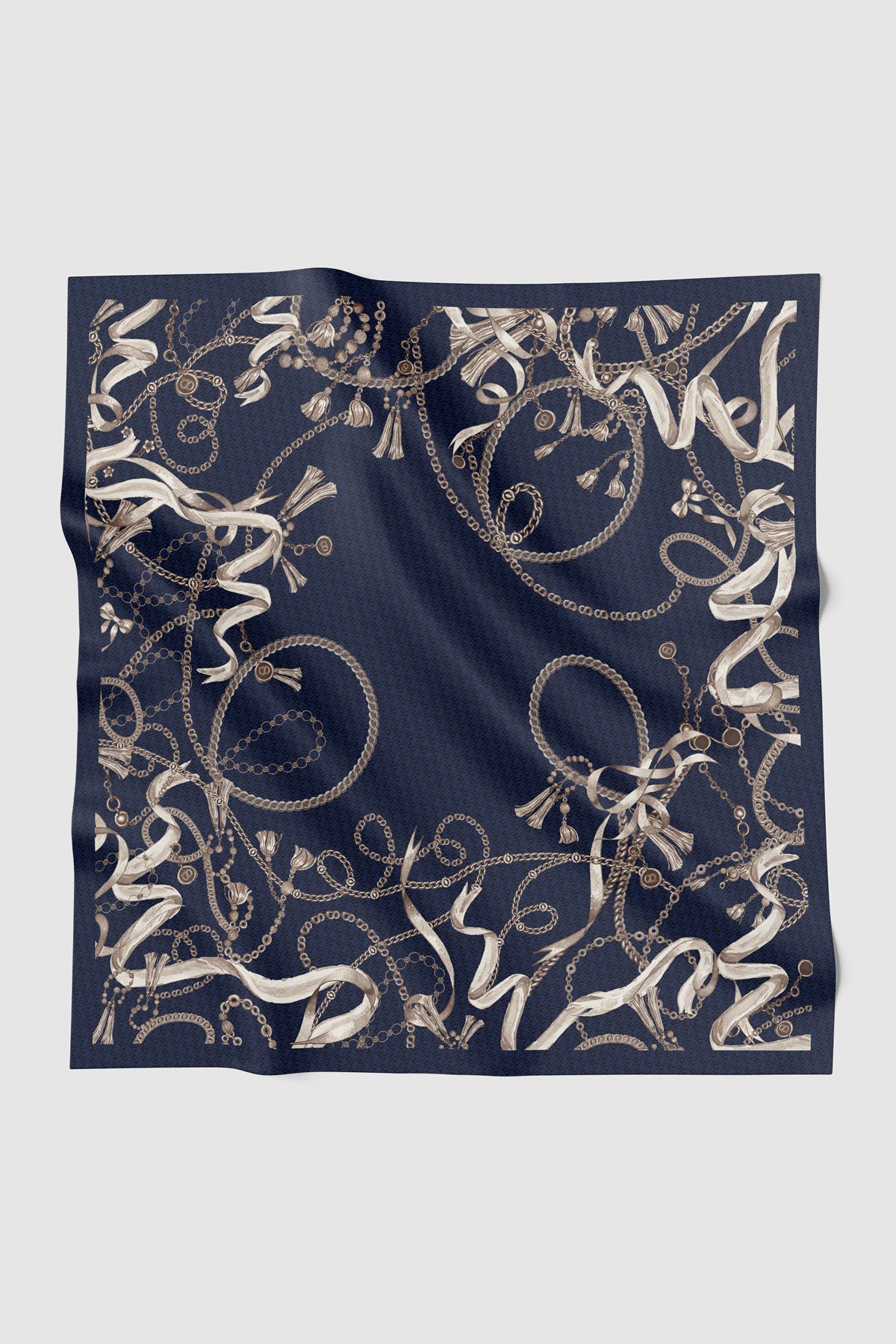 Signature Chain Square Series - Azure