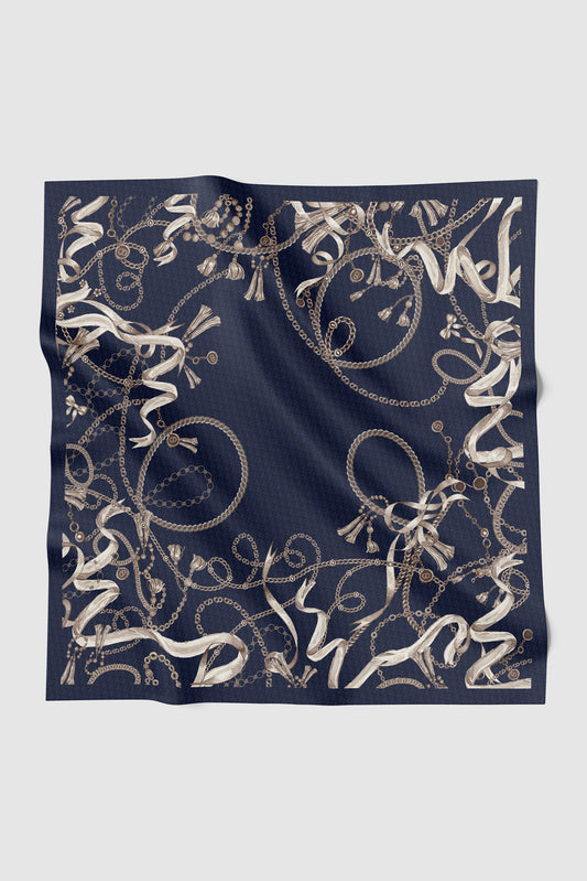 Signature Chain Square Series - Azure