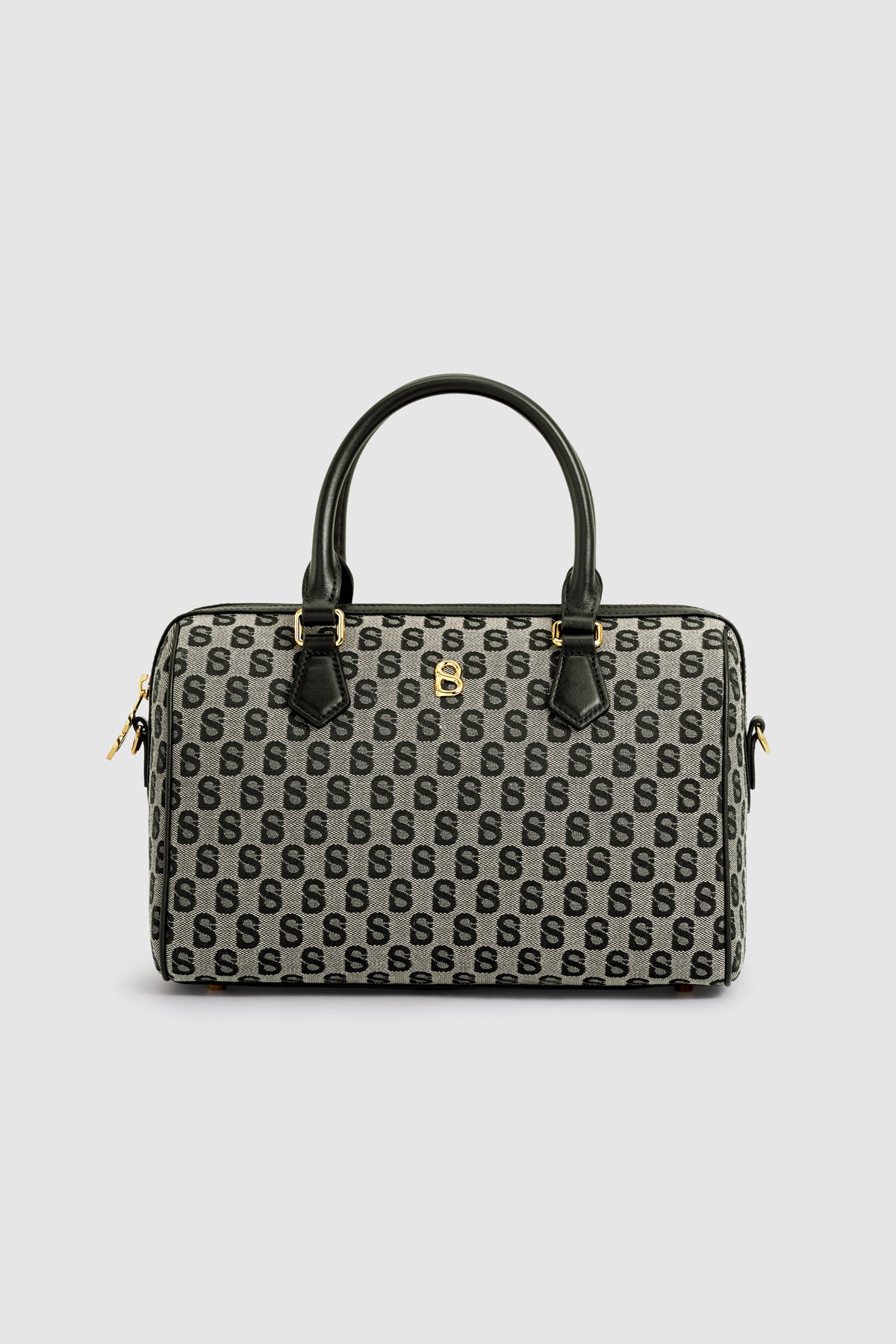 Monogram Handbag - Black
