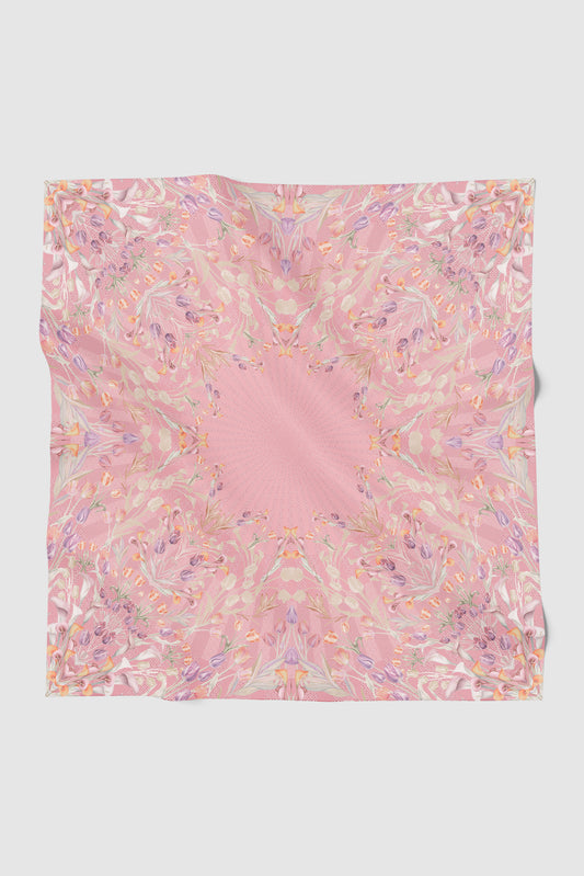 Tulip Satin Square - Morganite