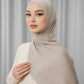 Tapis Satin Jacquard Shawl - Satelite