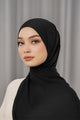 Georgette Tapis Shawl - Jet Black