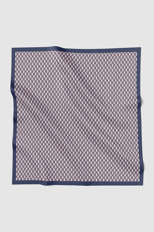 Prism Voile Square - Cranberry