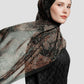 Istanbul Tie Back Shawl - Black Chili