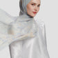 Istanbul Tie Back Shawl - Dove