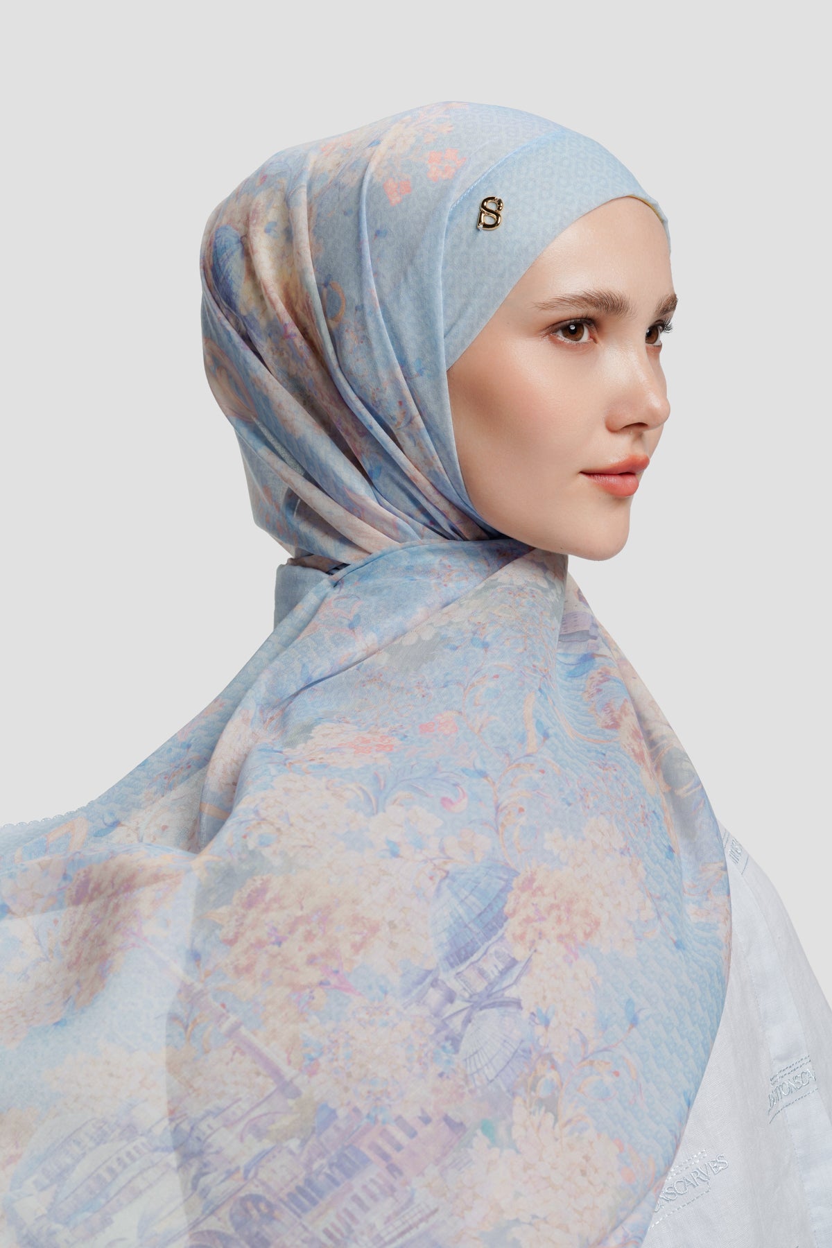 Istanbul Tie Back Shawl - Marmara