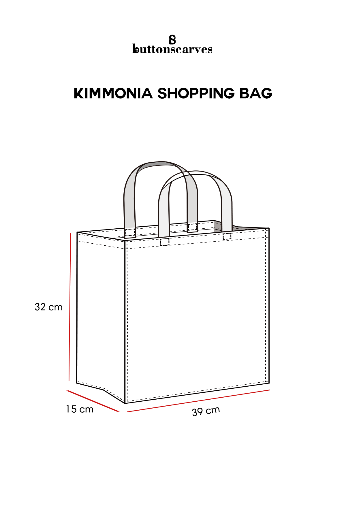 Kimmonia Shopping Bag - Milk Tea