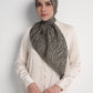 Waves Monogram Square - Seal Brown