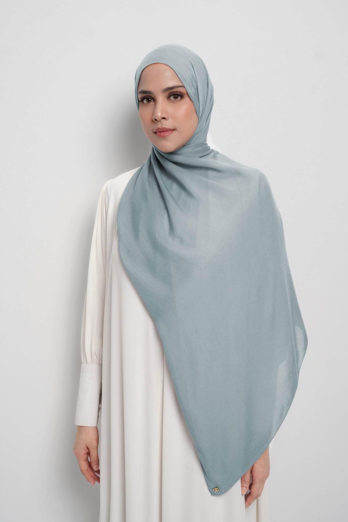 Yura Shawl - Dusty Blue