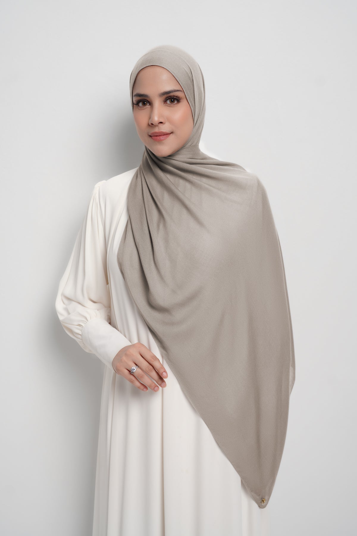 Yura Shawl - Opal Grey