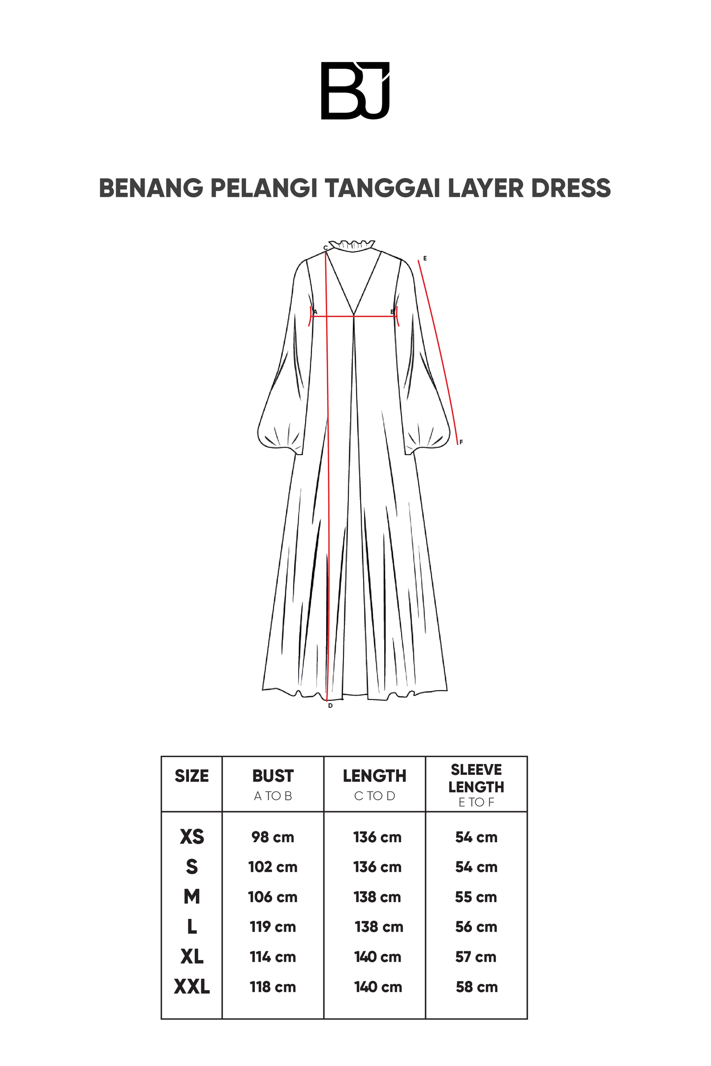 Benang Pelangi Tanggai Layer Dress - Teal