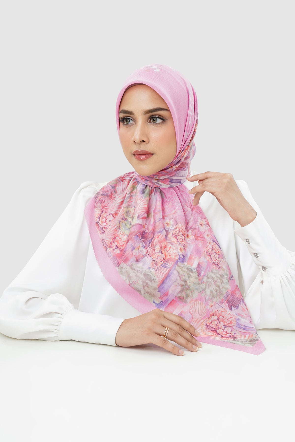 Singapore 2 Square Series - Rose Syrup