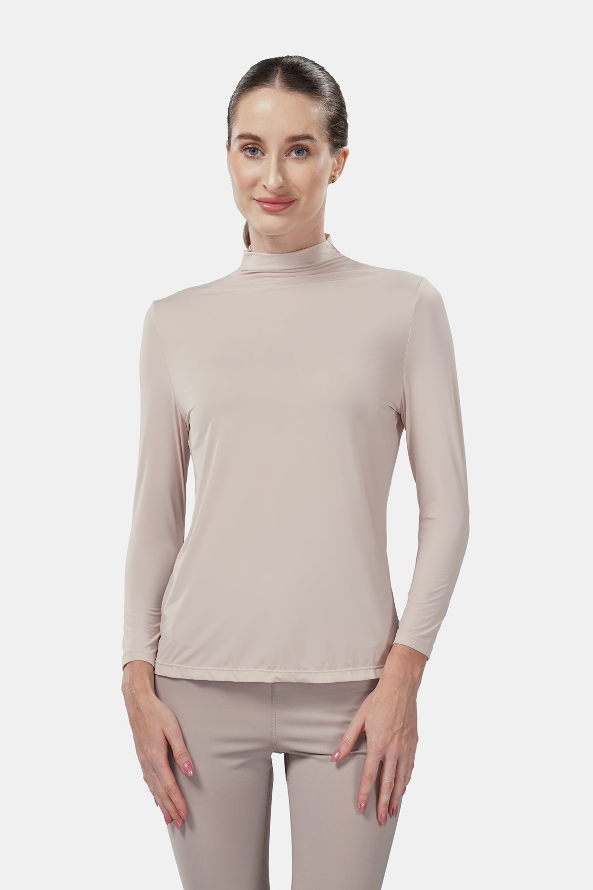 Aria Inner - Long Sleeves - Light Taupe