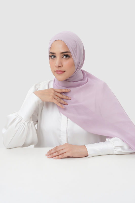 Everyday Twill Shawl - Lavender Frost