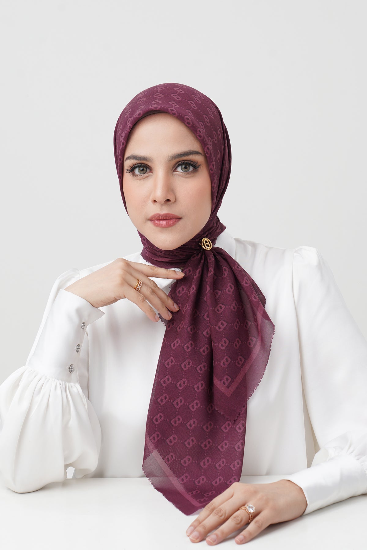 Button Scarf Buttonscarves Malaysia