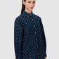 Monogram Denim Shirt - Blue