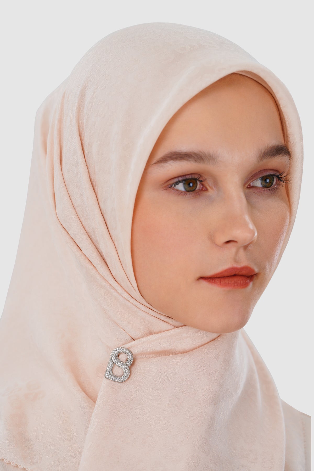 Petite Claire Brooch - Silver