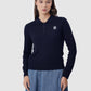 Everyday Knit Half Button - Navy