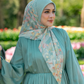 Tulip Voile Square - Jade