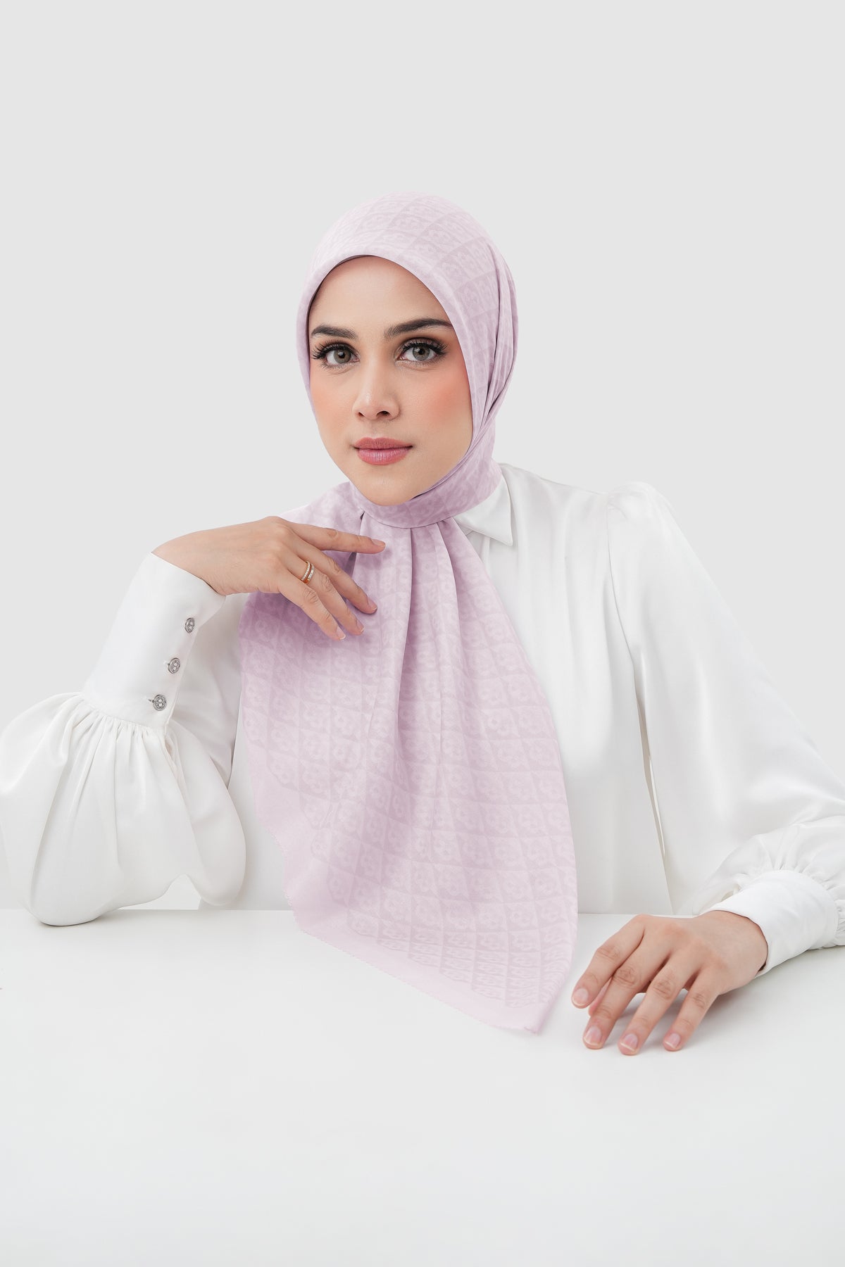 Prism Voile Square - Rose Whip