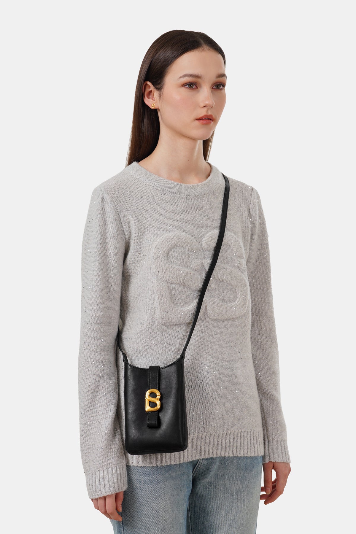 Lola Phone Bag - Black