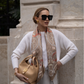Alexandra Silk Jacquard Square - Tapestry