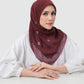 Everyday Glam Scarf - Maroon