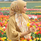 Tulip Voile Square - Honey