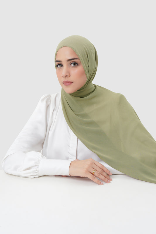 Everyday Twill Shawl - Aloe