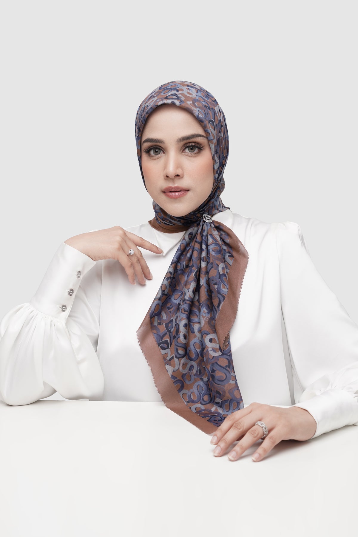 Samla Multicolor Square - Kingfisher