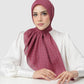 Interlock Voile Square - Mulberry