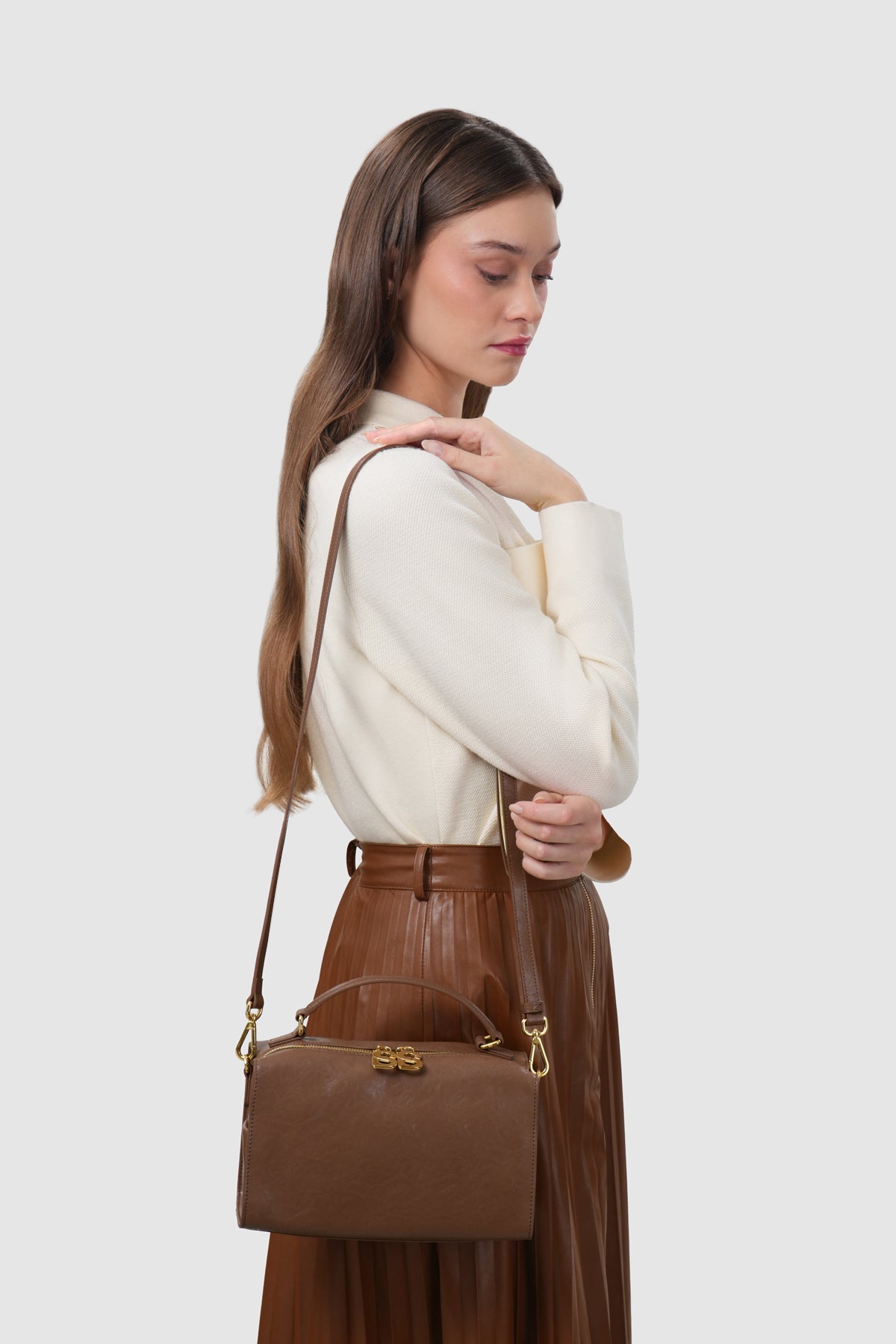 Leora Bag - Chocolate