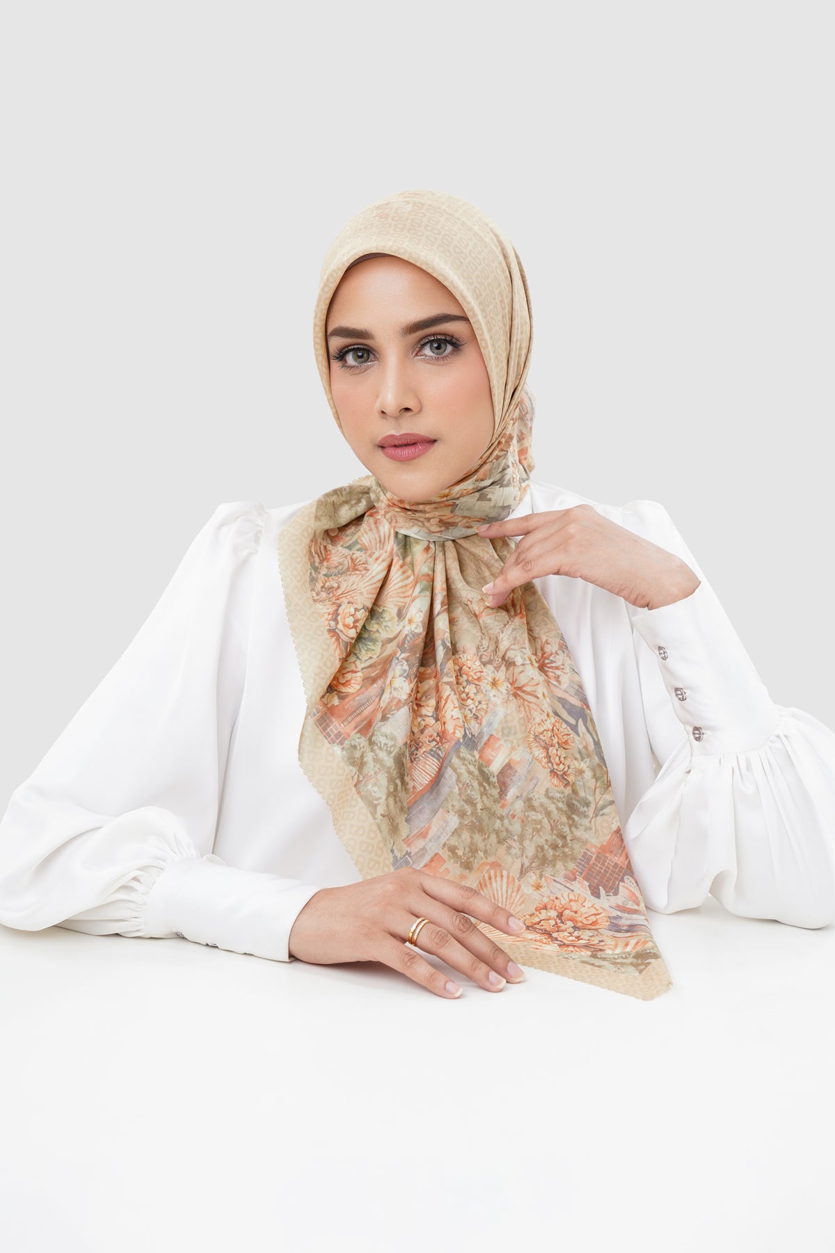 Singapore 2 Square Series - Biscuit