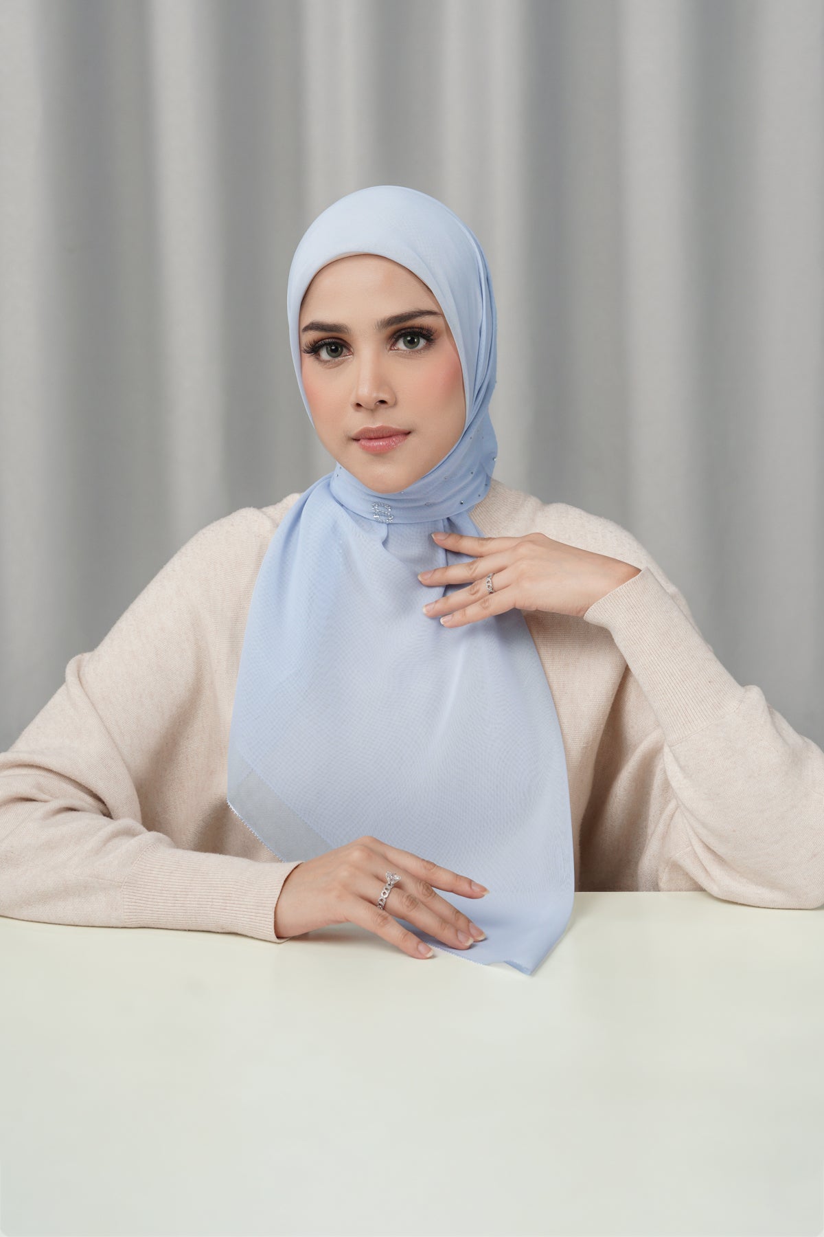 Everyday Glam Scarf - Ice Melt