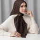 Songket Square - Mahogany