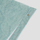Waves Monogram Tie Back Shawl - Turquoise