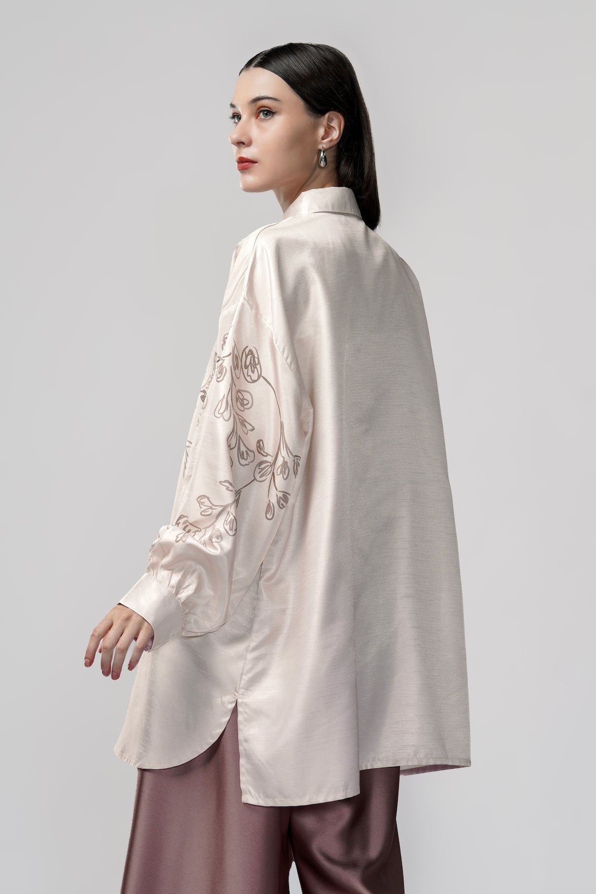 Samara Oversize Shirt - Quartz