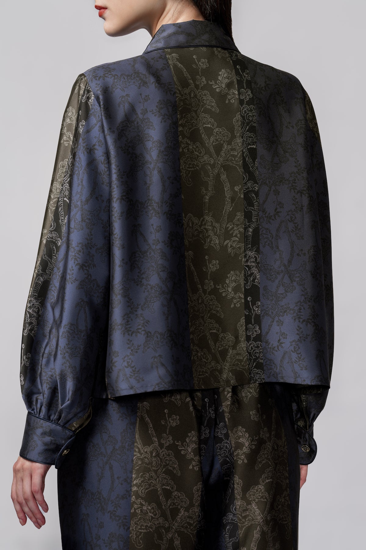 Samara Binding Shirt - Sapphire