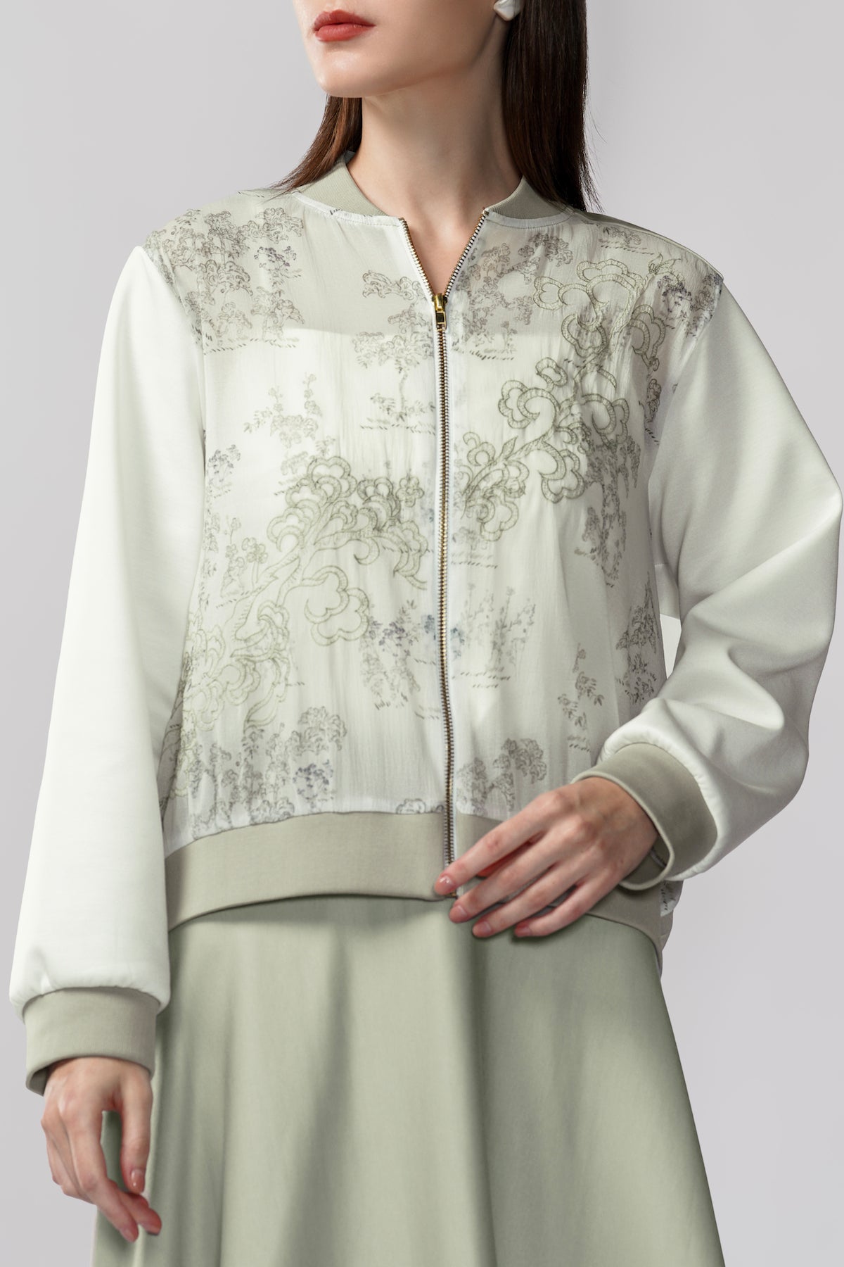 Samara Bomber Jacket - Jade