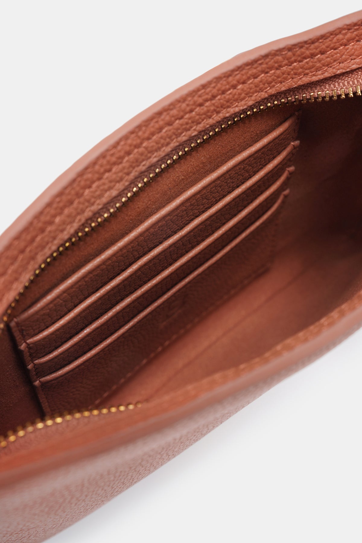 Signature Wristlet - Brown