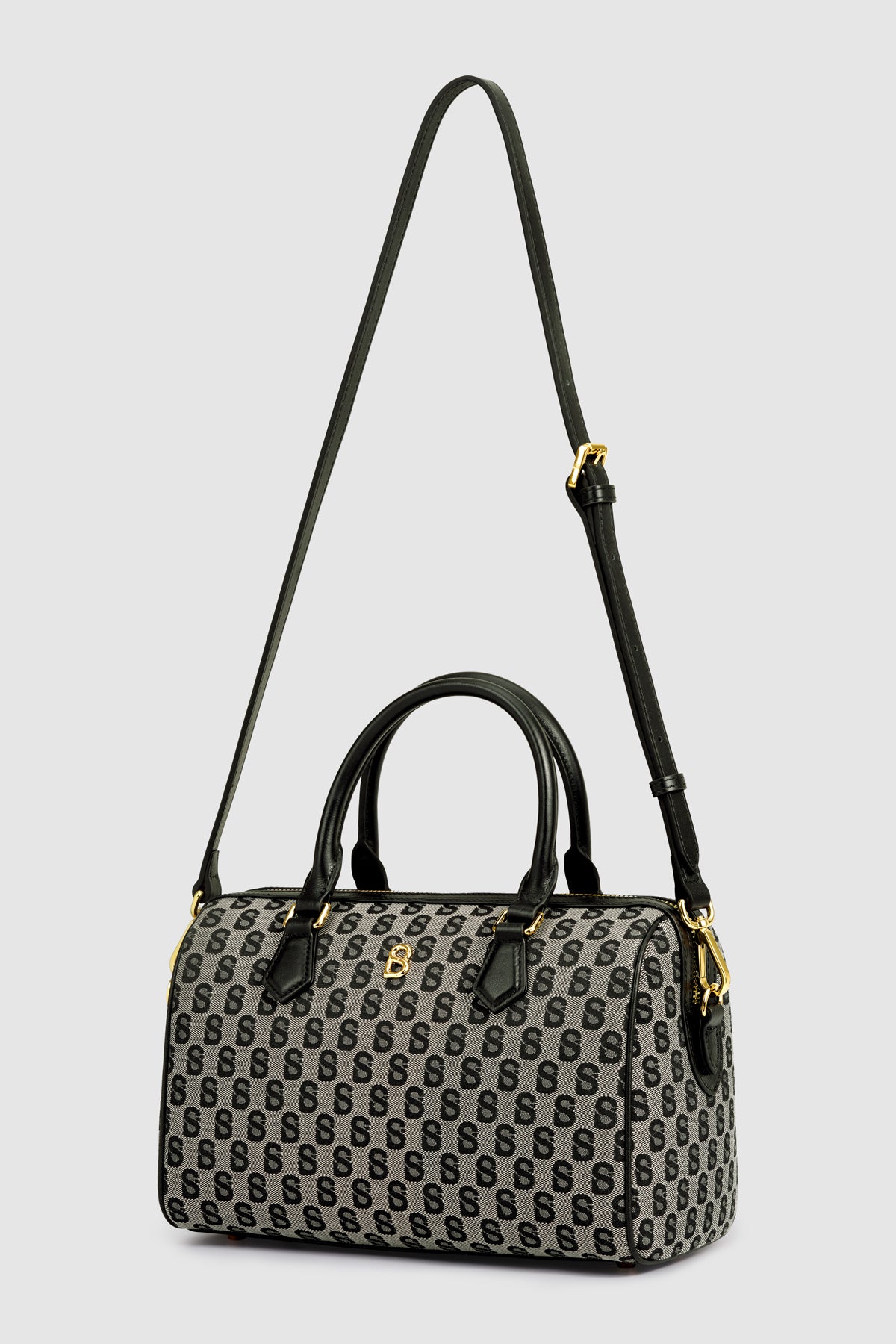 Monogram Handbag - Black