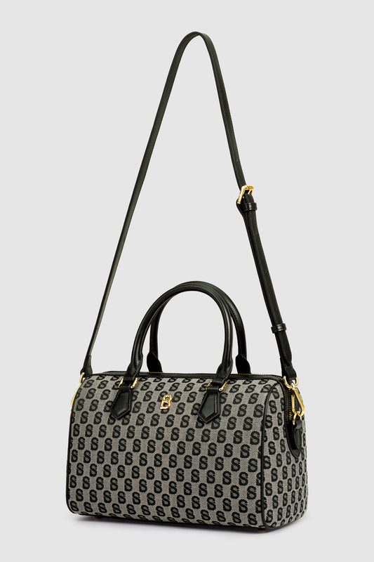Monogram Handbag - Black